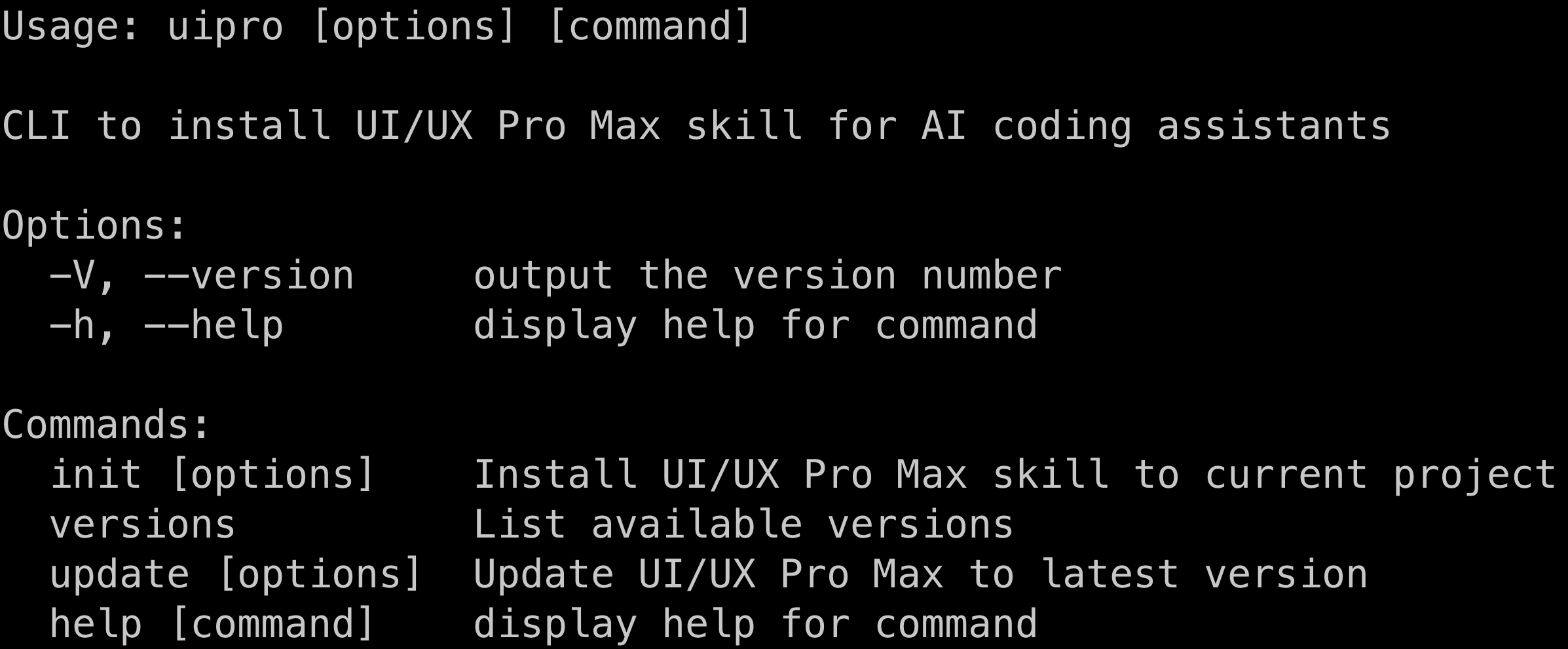 UI UX Pro Max 官网